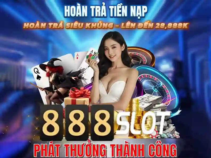 Trải nghiệm slot game 888SLOT